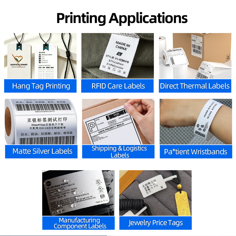 LONVILL Custom 600dpi RFID Lab - đánh giá và giá Barcode Printer