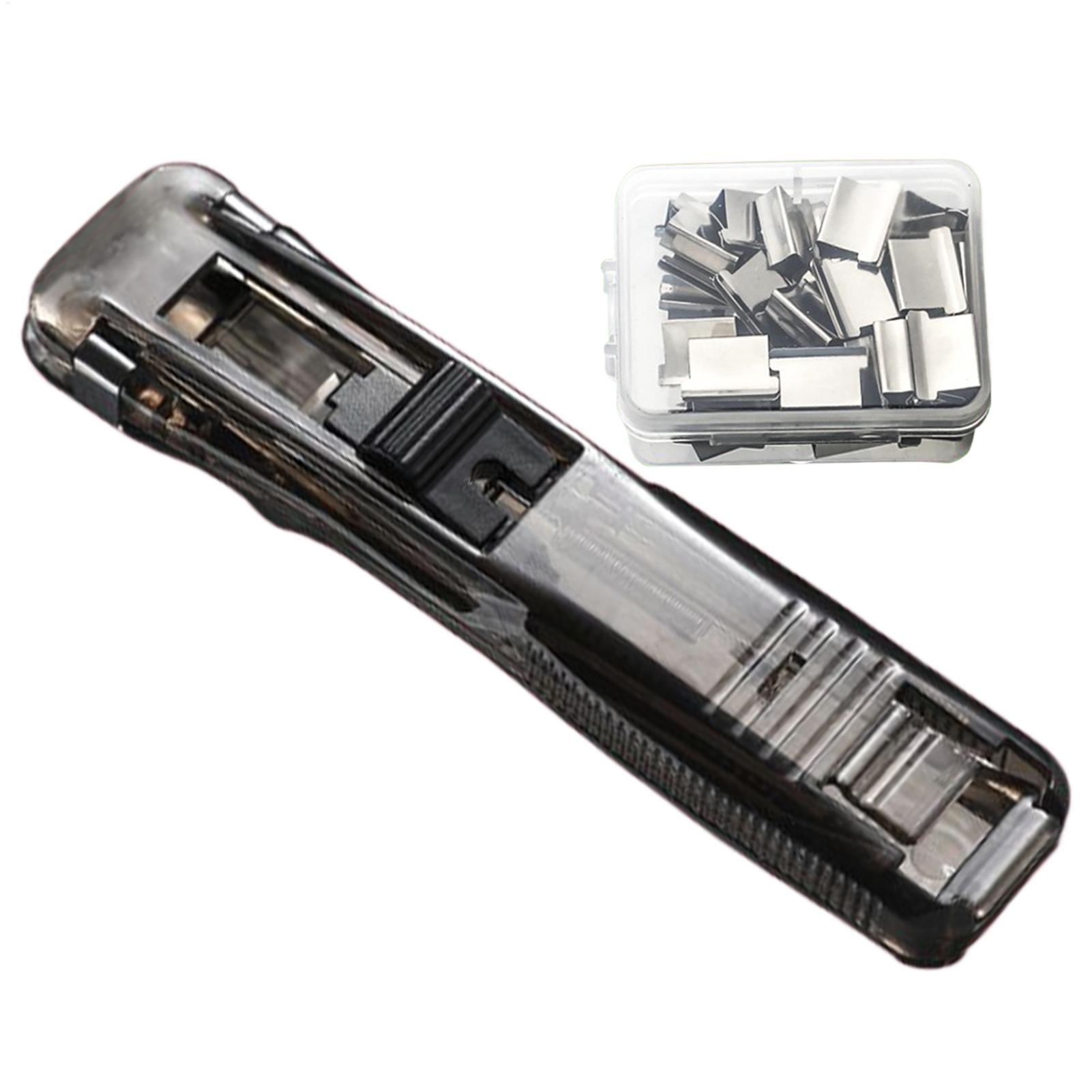 Push Binder Clip Stapler Reusa - đánh giá và giá Stapler Heavy Duty