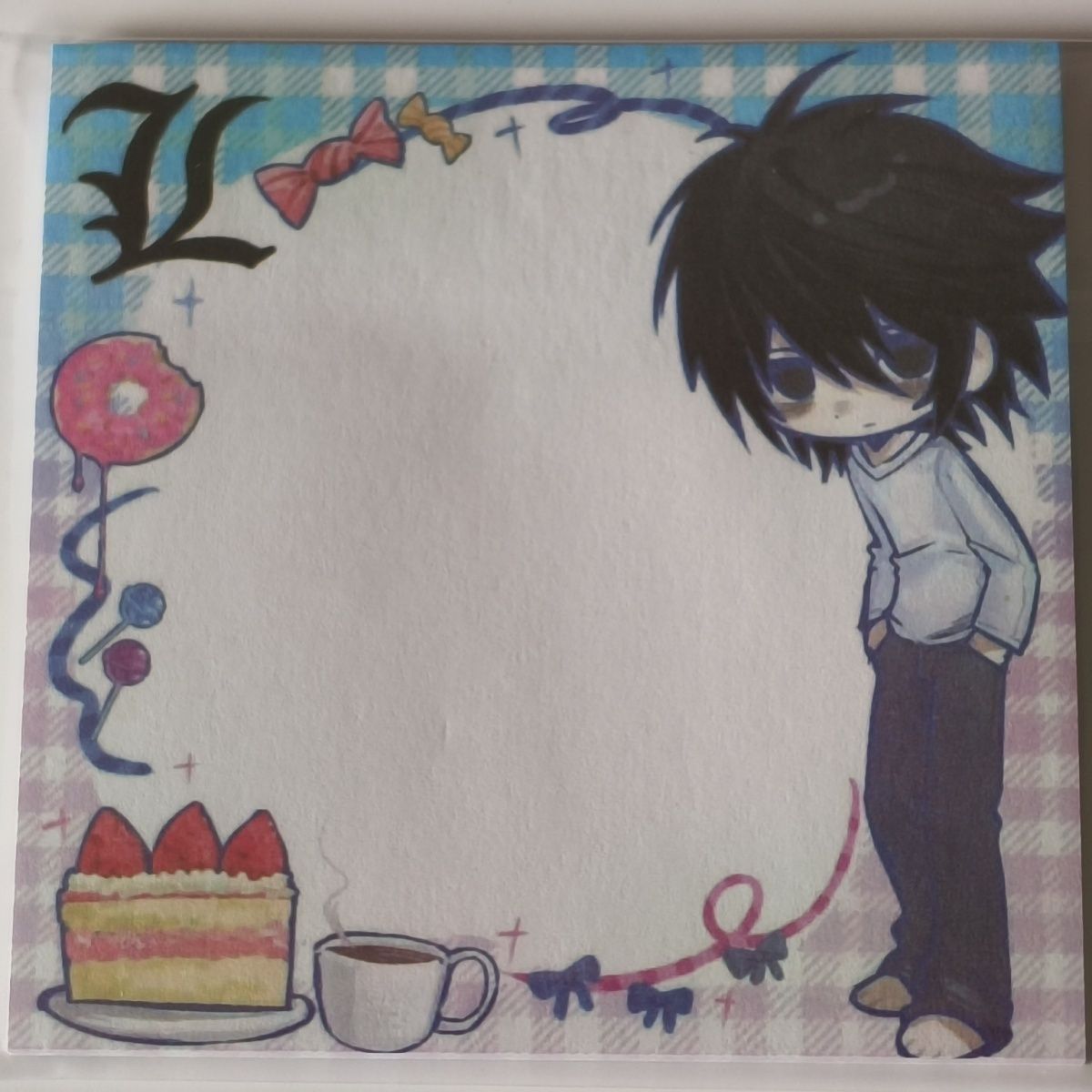 Death Note L Anime Memo Pad Cu - đánh giá và giá Printer Paper
