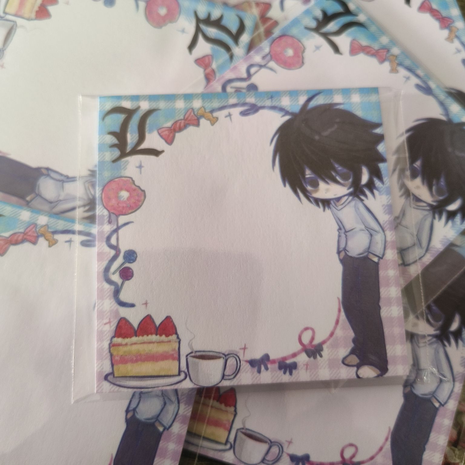 Death Note L Anime Memo Pad Cu - đánh giá và giá Printer Paper