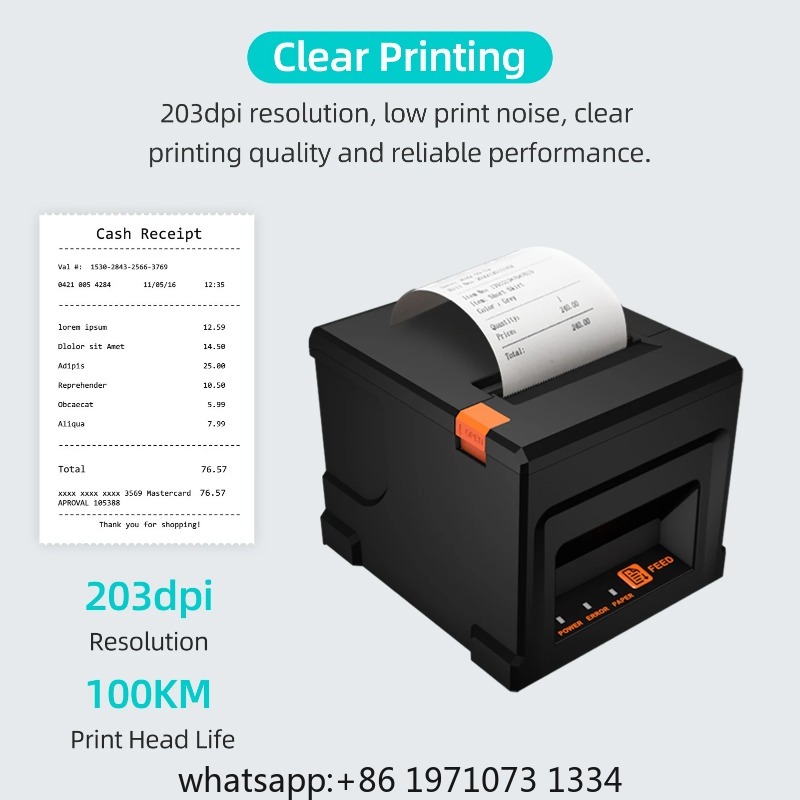 【POS-8360】80mm USB+LAN Receipt - đánh giá và giá Receipt Printer
