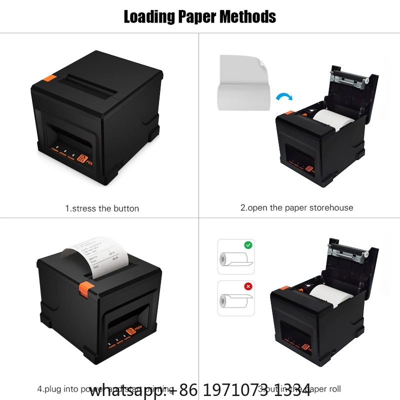 【POS-8360】80mm USB+LAN Receipt - đánh giá và giá Receipt Printer