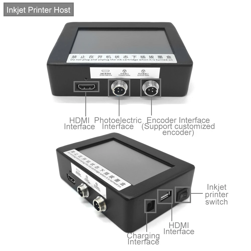 12.7Mm 25.4Mm Trực Tuyến Phun  - đánh giá và giá Barcode Printer