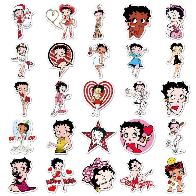 Betty Boop 50 stickers high co - đánh giá và giá Printer Paper